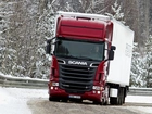 Scania R730, Droga, Las