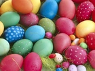 Kolorowe, Jajka, Wielkanocne