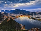 Miasto, Rio De Janeiro, Brazylia, Wzgórza