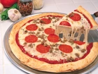 Pizza, Salami, Pomidor, Czosnek