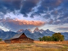 Park, Narodowy, Grand, Teton, USA, Wyoming, Góry