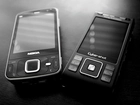 Nokia N96, Sony Ericsson C905, Black, Czarny