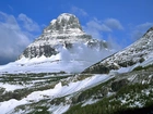 Glacier, National, Park, Montana, USA, Góry