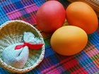 Koszyczek, Wielkanocne, Jajeczka