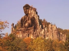 Posąg, Budda, Las