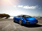 Niebieski, Lamborghini Gallardo, Przystań
