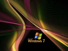 System, Operacyjny, Windows 7, Logo, Abstrakcja