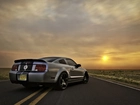 Ford Mustang, Droga, Zachód, Słońca