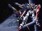 Gundam Wing, robot, kosmos, statek kosmiczny