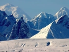 Alaska, Śnieg, Góry