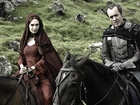 Gra O Tron, Stannis, Melisandre, Stephen Dillane, Carice Van Houten