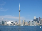 Panorama, Toronto, Woda, Wieża