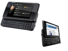 Nokia N900, Wyświetlacz, Czarny, Profil