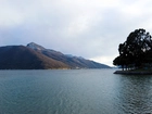 Lago Di Lugano, Woda, Góry, Drzewa