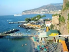 Sorrento, Włochy, Woda, Port, Plaża