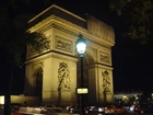 Łuk Triumfalny, Paryż, Francja, Noc