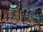 Oświetlone, Miasto, Chicago
