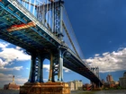 Manhattan, Bridge, Nowy, Jork