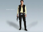 Star Wars, Harrison Ford, stoi, uzbrojony