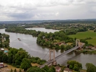 Panorama, Miasta, Rzeka, Most