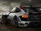 Srebrne, Porsche, Tuning