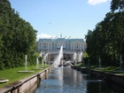 Rosja, Peterhof, Wielki Pałac, Fontanny