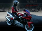Yamaha, Thundercat, Motocykl, Motocyklist