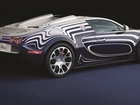 Samochód, Bugatti Veyron, Zebra