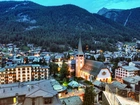 Zermatt, Szwajcaria, Panorama, Miasta