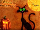 Halloween, Kot, Dynia