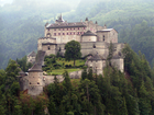 Zamek, Hohenwerfen, Austria, Zalesione, Góry