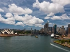 Panorama, Miasta, Sydney, Australia