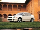 Białe, Subaru Impreza