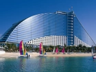 Hotel, Jumeirah, Dubaj, Łódki