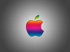 Apple, Logo, Tęczowe