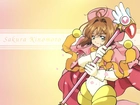 Cardcaptor Sakura, napis, dziewczyna, ubiór