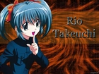 Spiral,Rio Takeuchi, niebieskie włosy