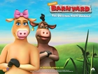 Barnyard, krowy