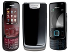 Nokia 3600, Wiśniowa, Czarna, Tył