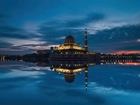 Meczet, Odbicie, Putrajaya, Malezja