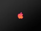 Apple, Logo, Różowa, Poświata