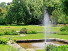 Ogród, Botaniczny, Poznań, Fontanna