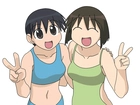 Azumanga Daioh, dziewczyny, stroje