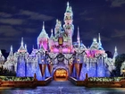 Świąteczny, Zamek, Roszpunki, Disneyland