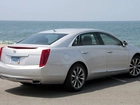 Srebrny, Cadillac XTS, Morze