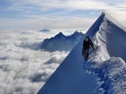 Góry, Chmury, Alpiniści