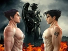 Tekken 6, Kazuya Mishima, Jin Kazama