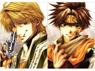 Saiyuki, gun, apaszka