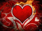 Walentynki, Serce, Ogień