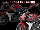 Motocykl, Honda CBR 1000 RR, Czerwona
